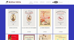 Desktop Screenshot of editorialbuenavista.com.ar